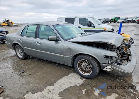 2001 Mercury Grand Marquis Ls z USA, uszkodzony, nr VIN 2MEFM75W61X665541